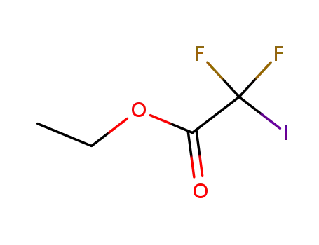 Molecular Structure of 7648-30-8 (Ethyl iododifluoroacetate)