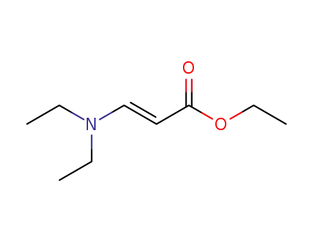 Molecular Structure of 13894-28-5 (ethyl (E)-3-diethylaminoprop-2-enoate)