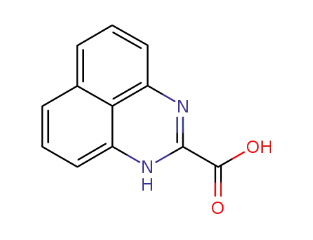 Molecular Structure of 146603-28-3 (1H-PERIMIDINE-2-CARBOXYLIC ACID)