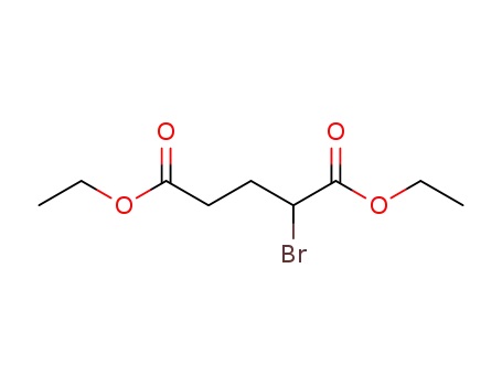Molecular Structure of 7209-00-9 (2-BroMoglutaric acid diethylester)