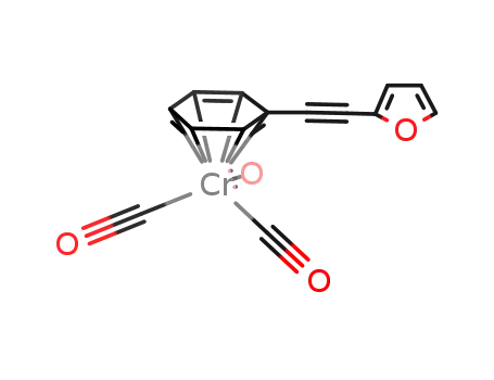 tricarbonyl[η(6)-(2-furylethynyl)benzene]chromium(0)