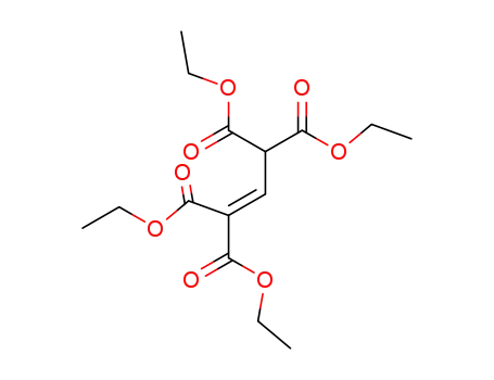 Molecular Structure of 49597-05-9 (tetraethyl prop-1-ene-1,1,3,3-tetracarboxylate)