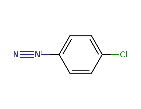 Molecular Structure of 17333-85-6 (4-chlorobenzenediazonium)