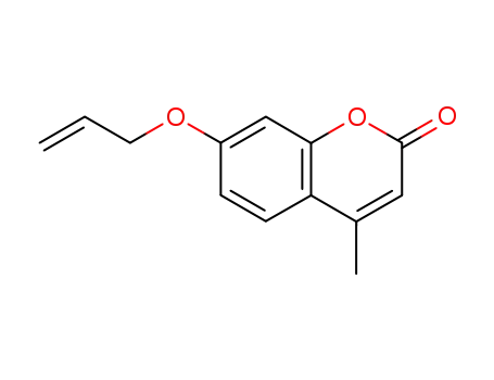 Molecular Structure of 3993-57-5 (7-ALLYLOXY-4-METHYLCOUMARIN)