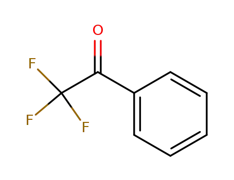 Molecular Structure of 434-45-7 (Trifluoroacetophenone)