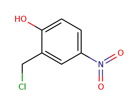 Molecular Structure of 2973-19-5 (2-CHLOROMETHYL-4-NITROPHENOL)