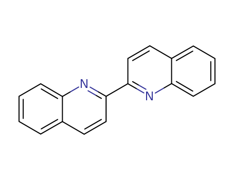 119-91-5,2,2'-Biquinoline,2,2'-Bichinoline;2,2'-Biquinolyl;2,2'-Diquinoline;2,2'-Diquinolyl;Cuproin;Cuproine;