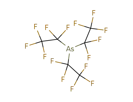 Molecular Structure of 359-69-3 (Arsine, tris(pentafluoroethyl)-)