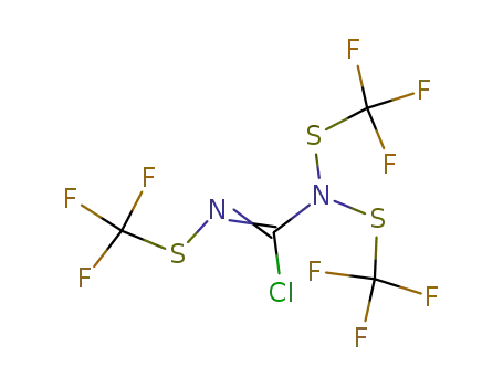 N,N,N'-tris(trifluoromethylmercapto)-chloroformamidine