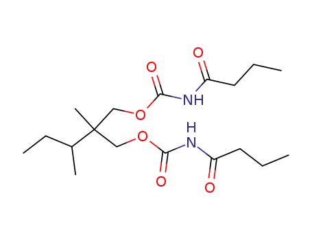 1-(N-Butyryl-carbamoyloxy)-2-(N-butyryl-carbamoyloxymethyl)-2,3-dimethyl-pentan