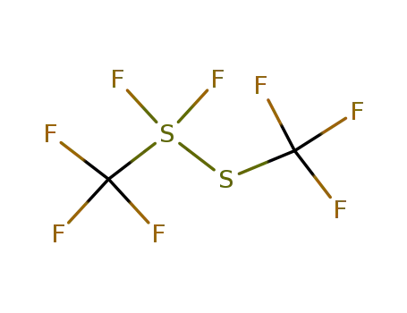 difluoro(trifluoromethyl)trifluormethylsulfanylsulfur(IV)