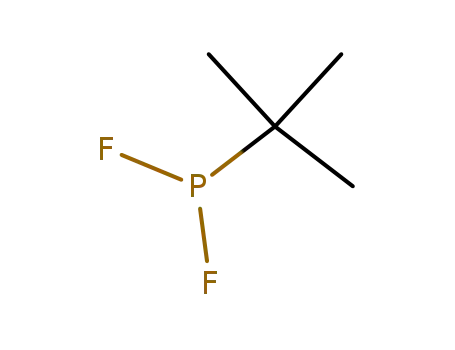 Molecular Structure of 29149-32-4 (tert-butylphosphonous difluoride)