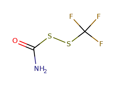 Molecular Structure of 33278-65-8 (1-(Trifluoromethyldithio)formamide)