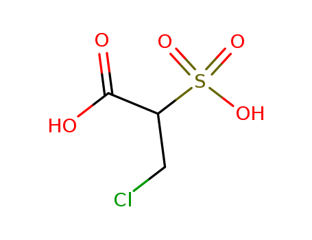 Propanoic acid,3-chloro-2-sulfo-