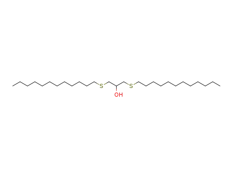 Molecular Structure of 59852-53-8 (2-Propanol, 1,3-bis(dodecylthio)-)