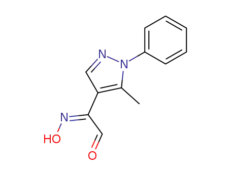 (5-methyl-1-phenyl-1H-pyrazol-4-yl)-glyoxal oxime