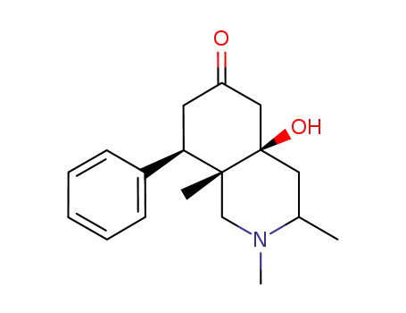 4a-hydroxy-2,3,8a-trimethyl-8-phenyldecahydro-6-isoquinolone