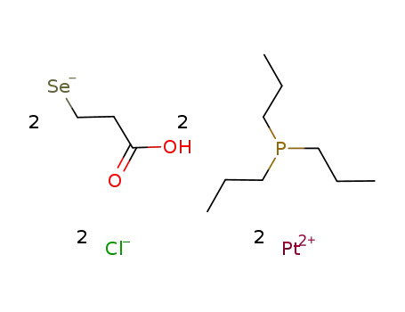 [Pt2Cl2(μ-SeCH2CH2COOH)2(PnPr3)2]