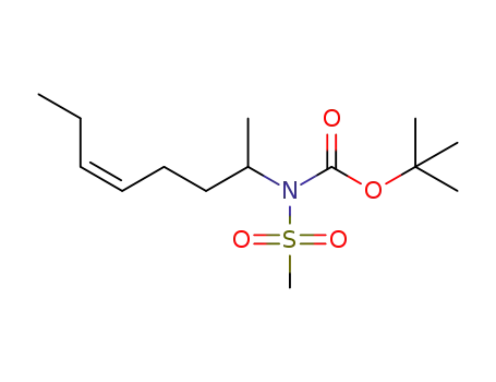 (Z)-tert-butyl methylsulfonyl(oct-5-en-2-yl)carbamate