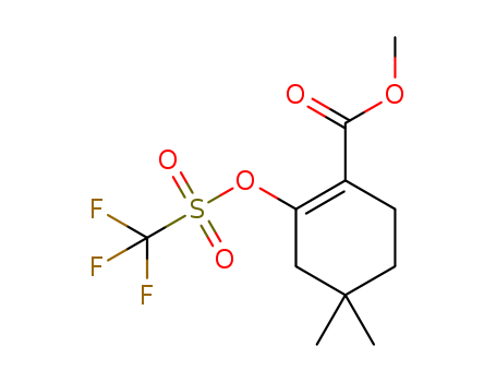 methyl 4,4-dimethyl-2-(trifluoromethylsulfonyloxy)cyclohex-1-enecarboxylate