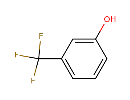 Molecular Structure of 98-17-9 (3-Trifluoromethylphenol)