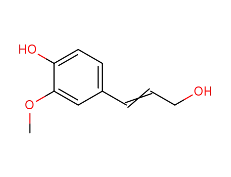 Molecular Structure of 458-35-5 (CONIFERYL ALCOHOL)