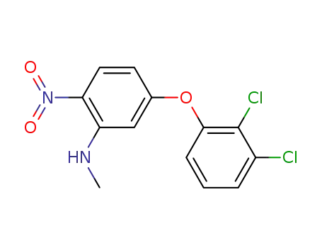5-(2,3-dichlorophenoxy)-N-methyl-2-nitroaniline