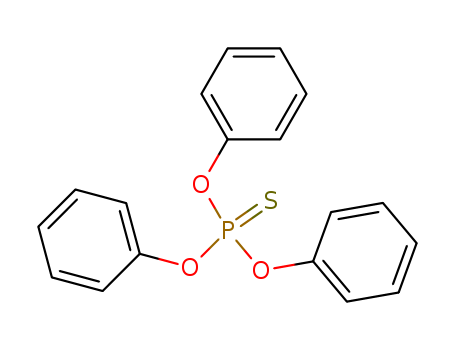 597-82-0,TRIPHENYL PHOSPHOROTHIONATE,Phenylphosphorothioate ((PhO)3PS) (6CI,7CI); NSC 57867; O,O,O-Triphenylphosphorothioate; O,O,O-Triphenyl thiophosphate; Thiophosphoric acid triphenylester; Triphenoxyphosphine sulfide; Triphenyl phosphorothioate; Triphenylphosphorothionate; Triphenyl thiophosphate