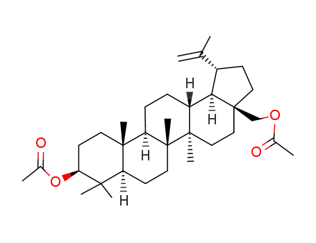 Molecular Structure of 1721-69-3 (BETULIN DIACETATE)