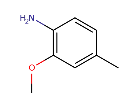 Molecular Structure of 39538-68-6 (2-methoxy-p-toluidine)