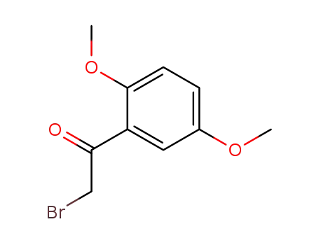 Molecular Structure of 1204-21-3 (2-BROMO-2',5'-DIMETHOXYACETOPHENONE)