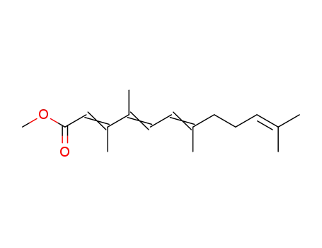 (2E,4E,6E)-3,4,7,11-Tetramethyl-dodeca-2,4,6,10-tetraenoic acid methyl ester