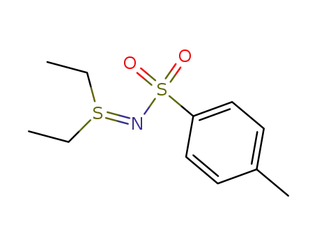 Molecular Structure of 13553-69-0 (N-(diethyl-lambda~4~-sulfanylidene)-4-methylbenzenesulfonamide)