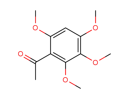 Molecular Structure of 7508-05-6 (2',3',4',6'-TETRAMETHOXYACETOPHENONE)
