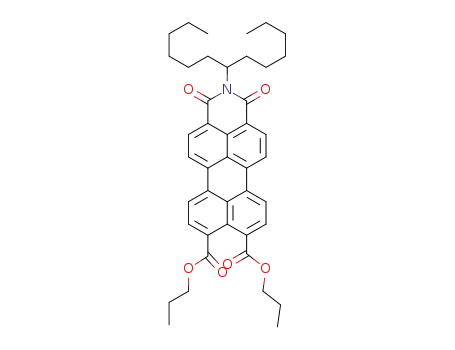 N-(1-hexylheptyl)-9,10-bis(propyloxycarbonyl)perylene-3,4-dicarboximide