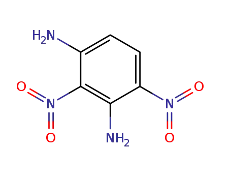 Molecular Structure of 10199-87-8 (1,3-DINITRO-2,4-DIAMINO-BENZENE)