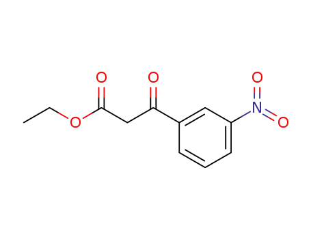 Molecular Structure of 52119-38-7 (ETHYL 3-(3-NITROPHENYL)-3-OXOPROPANOATE)