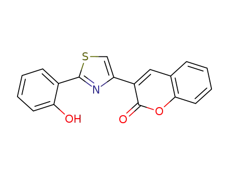 2-(2-hydroxyphenyl)-4-(3-coumarinyl)thiazole