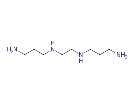 Molecular Structure of 10563-26-5 (N,N'-BIS(3-AMINOPROPYL)ETHYLENEDIAMINE)