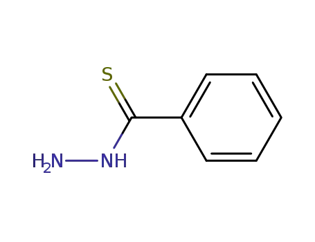 Molecular Structure of 20605-40-7 (Benzenecarbothioic  acid,  hydrazide)