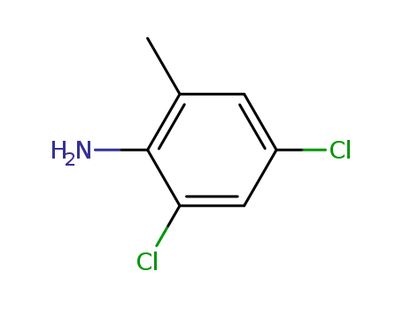 Molecular Structure of 30273-00-8 (2,4-DICHLORO-6-METHYLANILINE)