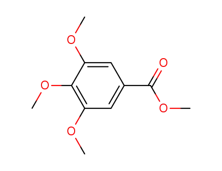 Molecular Structure of 1916-07-0 (Methyl 3,4,5-trimethoxybenzoate)