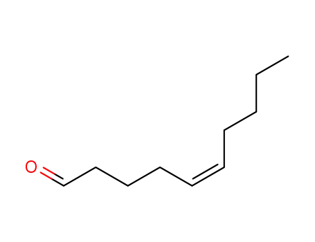 Molecular Structure of 21662-08-8 (5-Decenal, (Z)-)