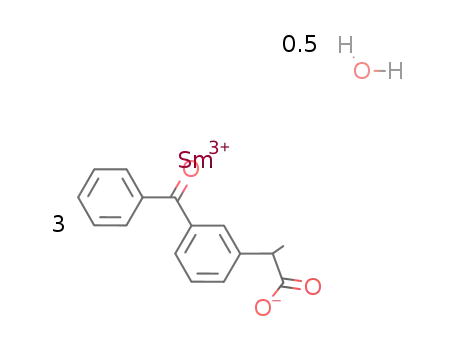 Sm(ketoprofen(-1H))3*0.5H2O
