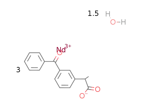 Nd(ketoprofen(-1H))3*1.5H2O