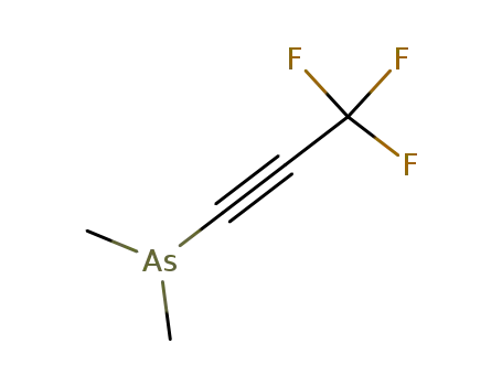 Dimethyl-trifluoroprop-1-ynyl-arsane