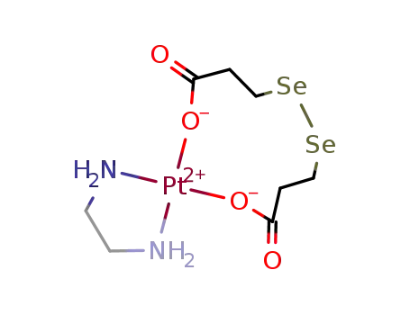 Pt(H2NC2H4NH2)((OOCC2H4Se)2)