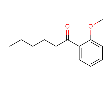 Molecular Structure of 35031-70-0 (1-Hexanone, 1-(2-methoxyphenyl)-)