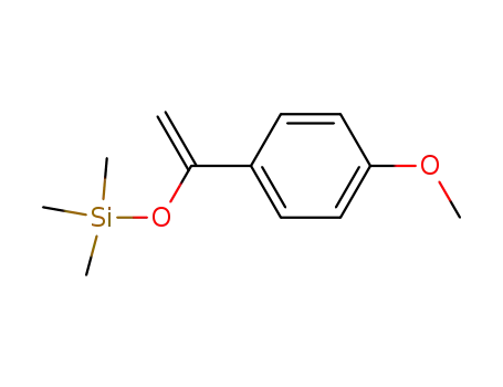Molecular Structure of 55991-65-6 (Silane, [[1-(4-methoxyphenyl)ethenyl]oxy]trimethyl-)