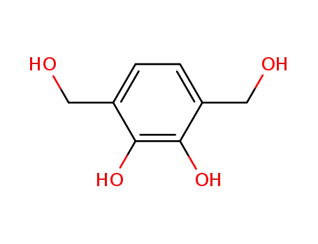 Molecular Structure of 80067-65-8 (1,4-Benzenedimethanol, 2,3-dihydroxy-)